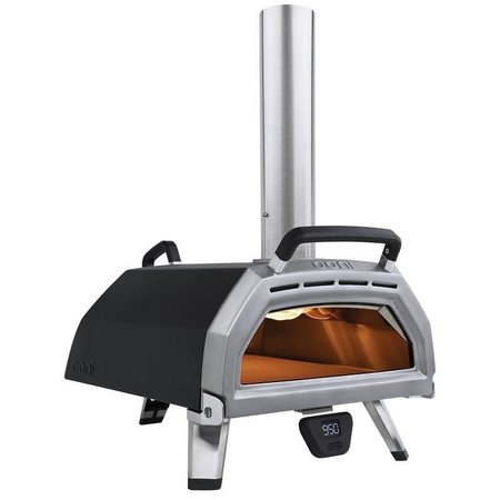 OONI Karu 16 Series MultiFuel Pizza Oven, 196 in W, 32 in D, 329 in H, Carbon SteelStainless Steel UU-P0E400